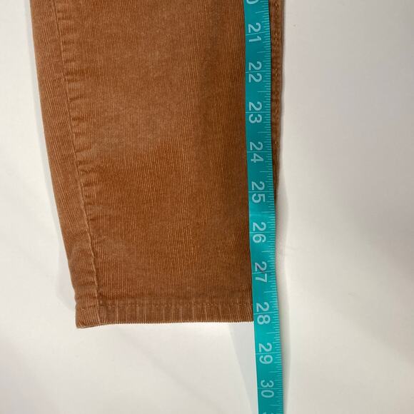 Loft's Made and Loved Women's Size 8 Camel HIgh Rised Skinny Corduroy Pants - Picture 7 of 7